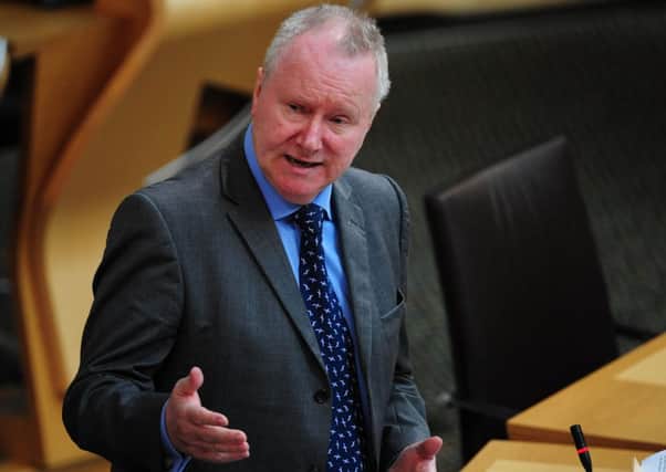 Alex Neil made the claims during a pro-independence rally in Airdrie. Picture: Ian Rutherford