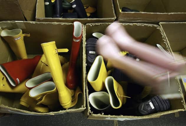 The boots will be an unlikely sight on the catwalk at London fashion week later this month. Picture: Getty