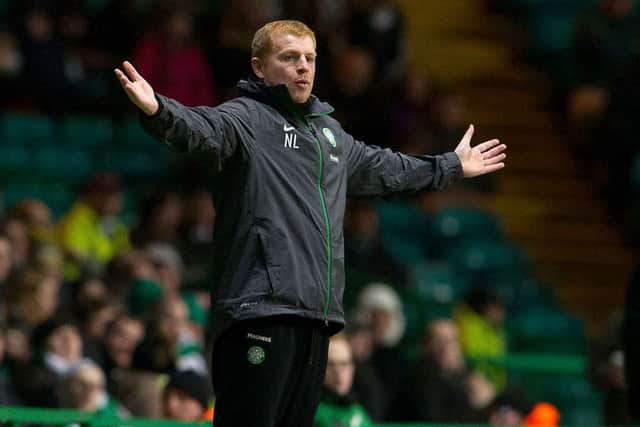 Neil Lennon accused Aberdeen fans of throwing missiles at him but denied there had been a sectarian element. Picture: SNS