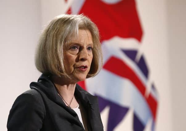 Home Secretary Theresa May is effectively breaching the right to family life for many British citizens. Picture: Getty