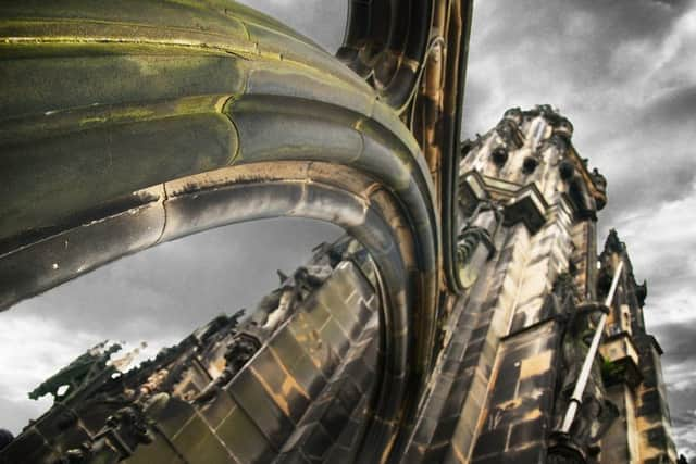 The Scott Monument in Edinburgh's Princes Street