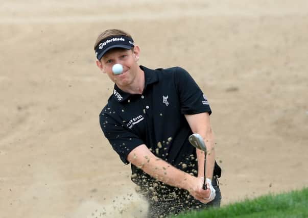 Stephen Gallacher thrived under pressure to successfully defend his Dubai Desert Classic title. Picture: Getty