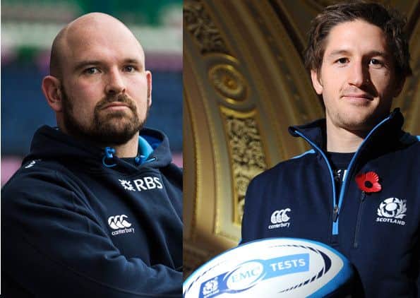 New deals: Dougie Hall, left, and Henry Pyrgos. Pictures: Jane Barlow and Ian Rutherford
