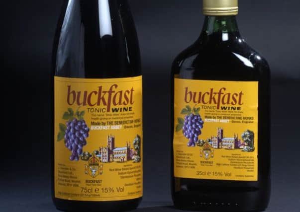 Buckfast mentioned in crime reports less often than lager. Picture: Donald MacLeod
