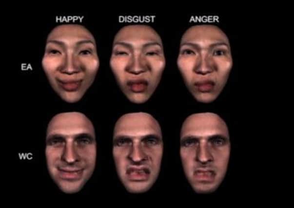 There are only four basic eomotions shown through facial expressions, and not six as first thought. Picture: Contributed