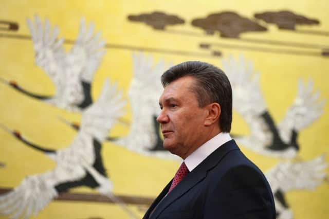 Viktor Yanukovych is resisting calls to stand down. Picture: Getty