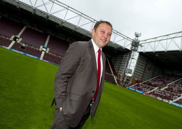 Foundation of Hearts chairman Ian Murray is delighted with the progress. Picture: SNS