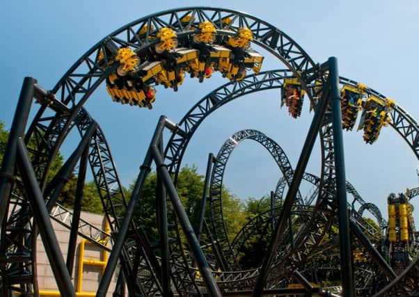 The Smiler features the most loops in any roller-coaster in the world. Picture: Alton Towers