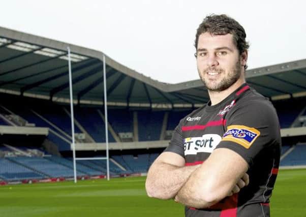 Back-row Tomas Leonardi has extended his stay with Edinburgh Rugby. Picture: SNS