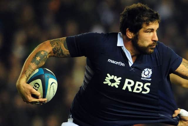 Lock Jim Hamilton believes Scotland can bounce back like they have done in the past. Picture: Ian Rutherford