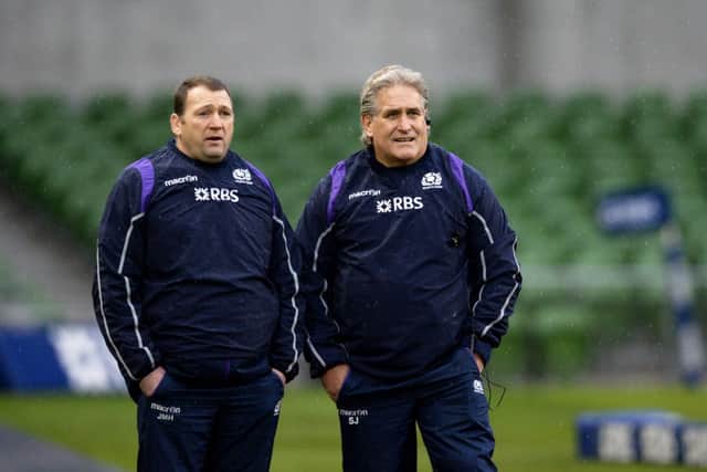Jonathan Humphreys, left, and Scott Johnson are expected to make changes. Picture: SRU/SNS