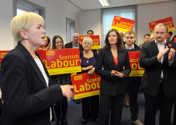 Lamont's election gave her authority over the whole party in Scotland. Picture: Jane Barlow