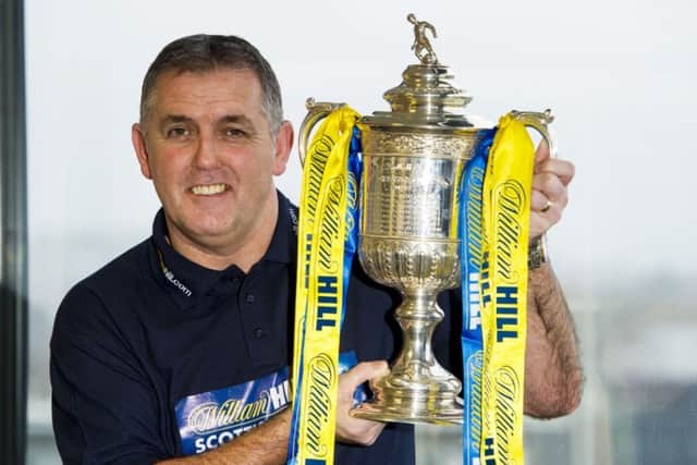 Owen Coyle was promoting this weekend's William Hill Scottish Cup Fifth Round. Picture: SNS