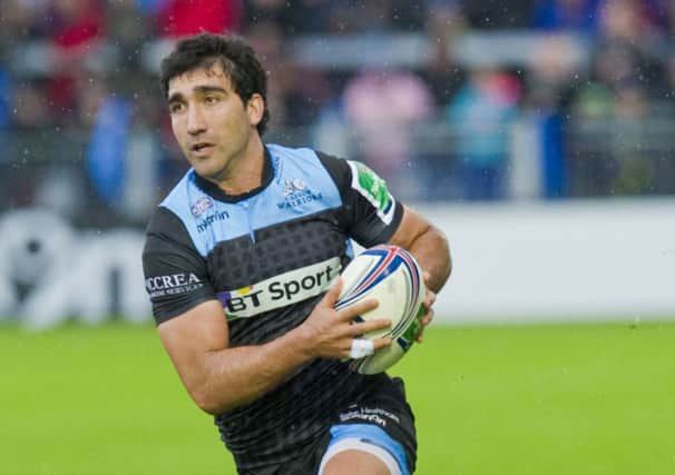 Gabriel Ascarate has been released by Glasgow Warriors after a neck injury. Picture: SNS