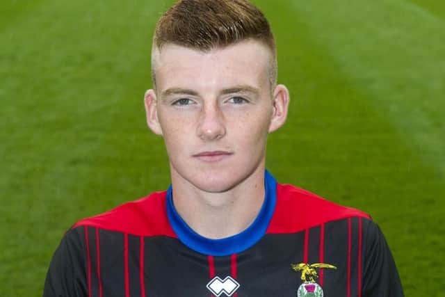 Inverness player Joe Gorman has been suspended by the club pending an investigation into a remark the player is alleged to have made. Picture: SNS