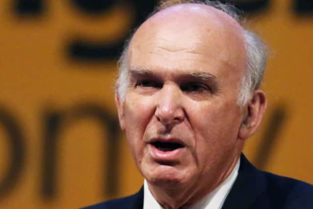 Vince Cable warned that major financial institutions like the RBS would 'flee' to London. Picture: PA