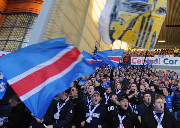 Supporters today took steps to launching a bid to buy Rangers on behalf of the support. File picture: Gary Hutchison