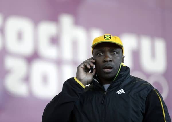 Jamaican bobsleigh team driver Winston Watts. Picture: AP