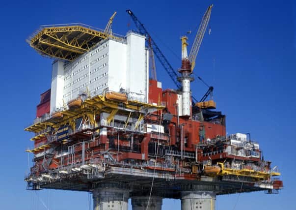 Oil and gas platforms and installations are helping the Met Office improve the accuracy of weather forecasts. Picture: Reuters