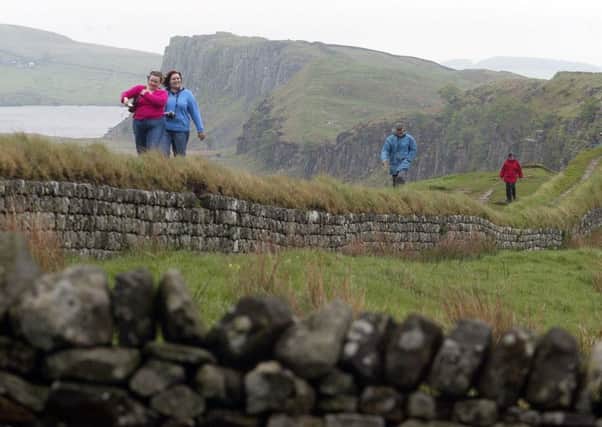 A Tory MP has revealed plans to recruit 100,000 people to form a human chain along Hadrian's Wall to convince Scots to vote to stay within the UK. Picture: PA