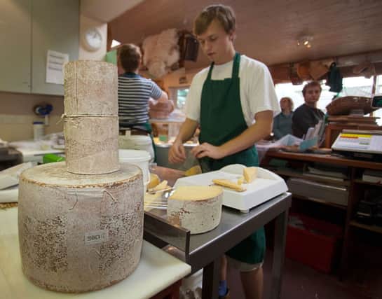 Cheesemaking at the Loch Arthur Creamery, in Dumfriesshire. Picture: Contributed