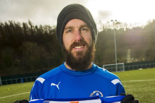 Rowan Vine is ready to play for the cause and help Mortons quest to avoid relegation. Picture: SNS