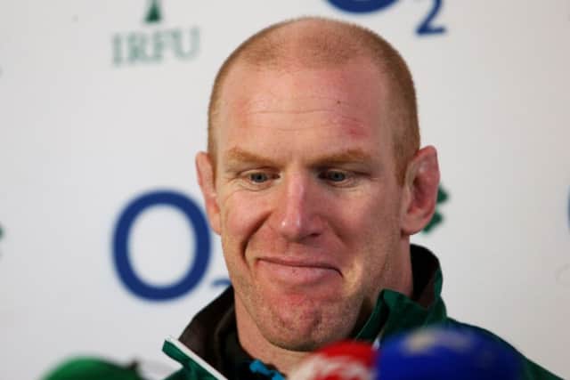 Irish captain Paul OConnell was embarrassed to miss the Scotland game. Picture: PA