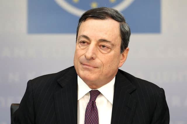 Mario Draghi said eurozone was in a complex predicament. Picture: Getty