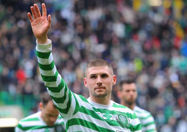 Gary Hooper's transfer to Norwich, among other sales, helped boost Celtic's profits. Picture: Robert Perry