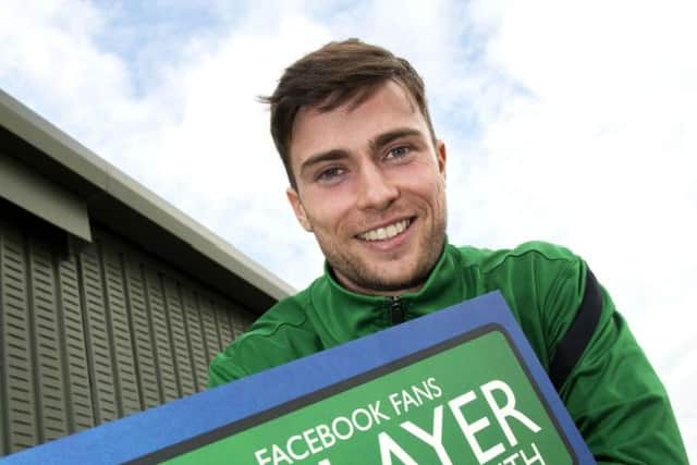 Hibernian's Lewis Stevenson. Picture: SNS