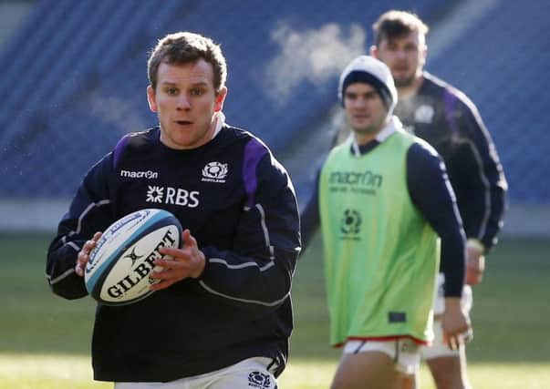 Scotland flanker Chris Fusaro makes his debut in the Calcutta Cup today. Picture: PA