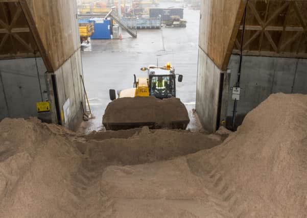 A court has allowed an English grit firm to quadruple its claim against the Scottish Government over supplying winter road salt. Picture: Ian Georgeson