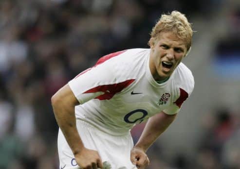 Former England flanker Lewis Moody, in 2006. Picture: Getty