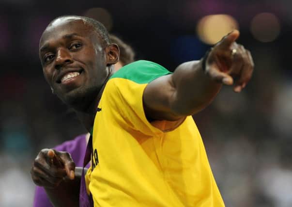 The aptly-named Usain Bolt. Picture: Ian Rutherford