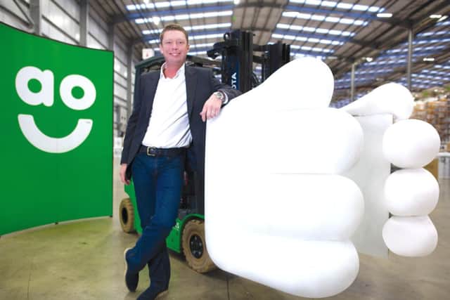 AO.com CEO John Roberts. Picture: Contributed