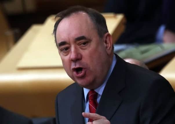First minister Alex Salmond has stated his preference for a currency union. Picture: PA