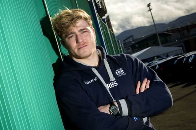 Scotland back row forward David Denton. Picture: SNS