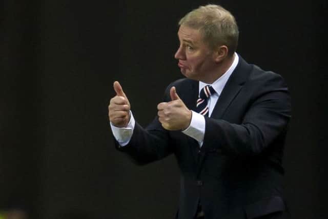 Rangers manager Ally McCoist. Picture: SNS
