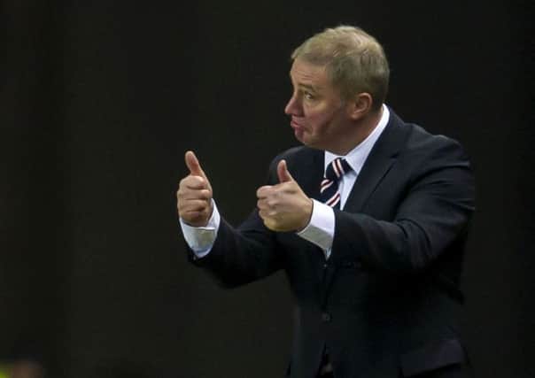 Rangers manager Ally McCoist. Picture: SNS