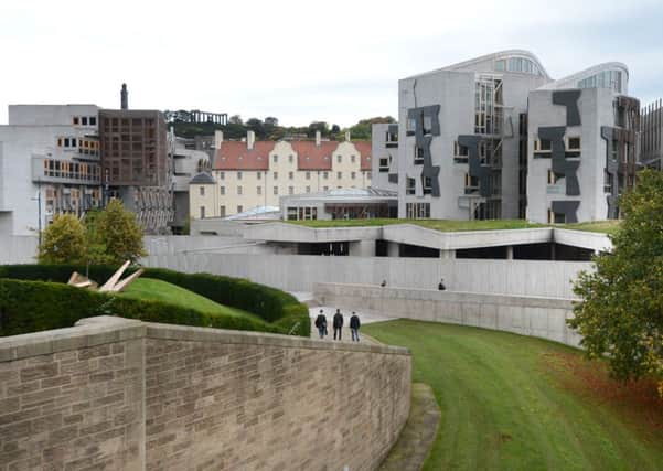The Scottish Parliament. Picture: Neil Hanna