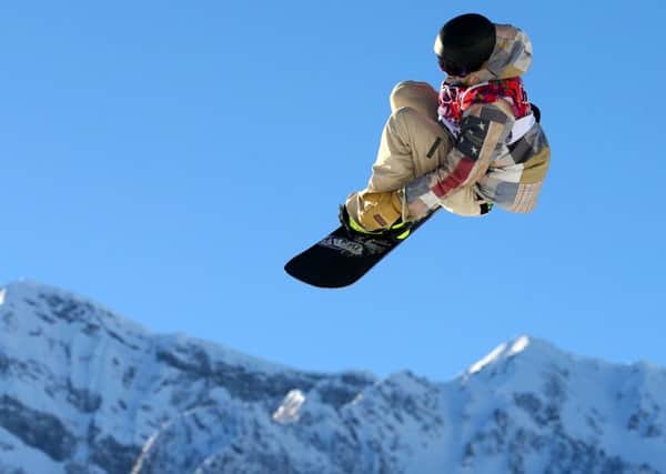 Sage Kotsenburg of the United States in action. Picture: Getty