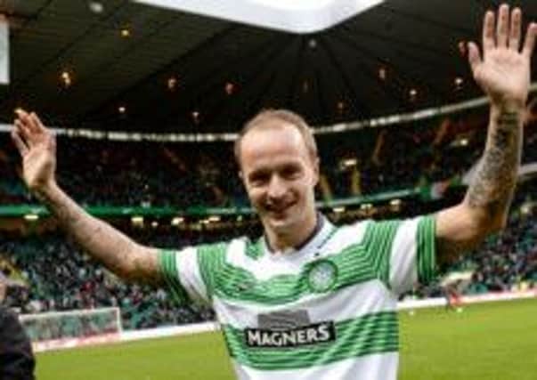 Celtic striker Leigh Griffiths' conduct will be investigated by the club internally. Picture: SNS