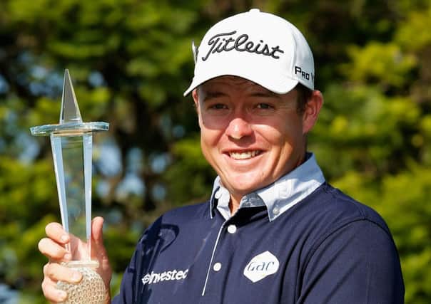 George Coetzee: First title. Picture: Getty