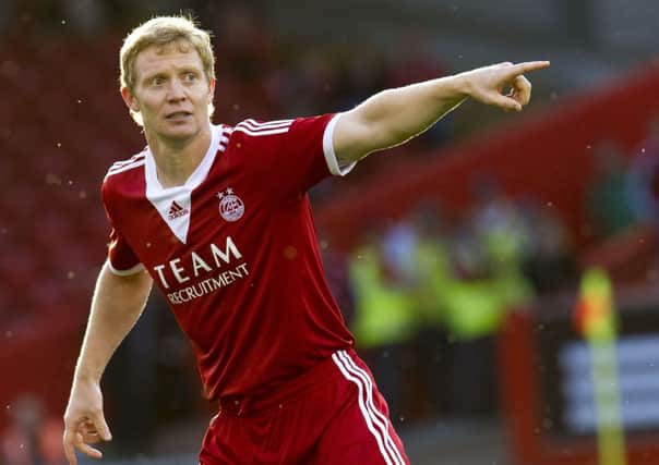 Barry Robson in action for Aberdeen. Picture: SNS
