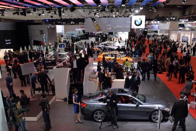 A new 4-Series cabriolet was rolled out at Novembers Tokyo Motor Show. Picture: Getty