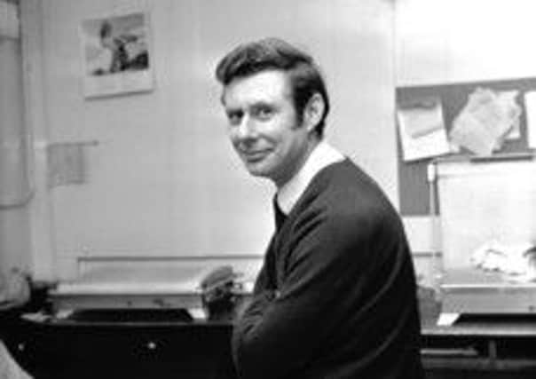 Ian Wood, pictured in his Scotsman heyday, has been made an honorary member. Picture: TSPL
