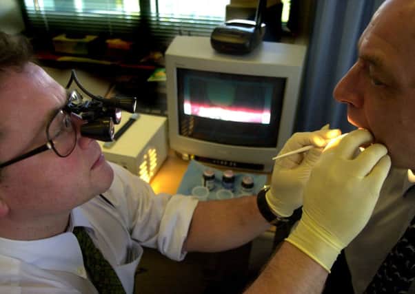People who smoke and drink large amounts of alcohol increase their risk of developing mouth cancer by 40 times. Picture: TSPL