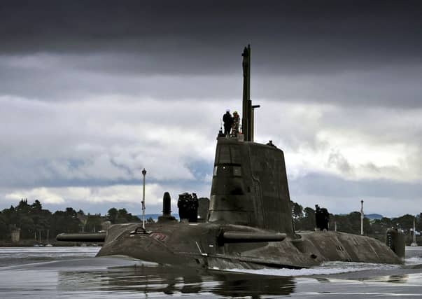 Workers at Faslane have been offered a 1.1 per cent pay rise. Picture: Contributed