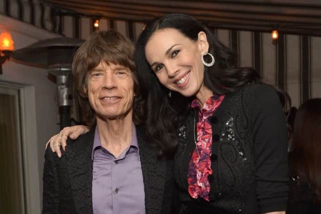 Mick Jagger and L'Wren Scott. Picture: Getty