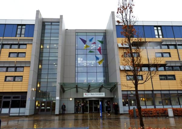 Edinburgh College staff are on strike over changes to their pay and conditions. Picture: Ian Georgeson